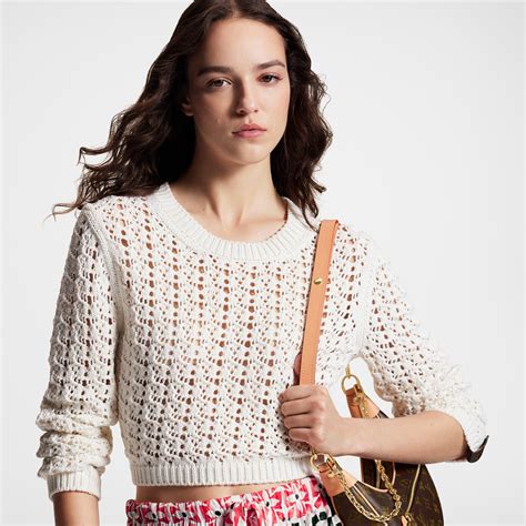 louis vuitton crochet|Products by Louis Vuitton: Crochet Knit Cropped .